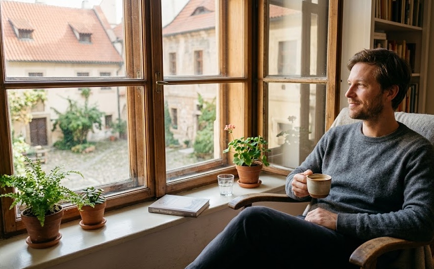 Reggeli fény egy csendélettel – természetes ébredés
